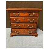 Jewelry box with 3 drawers