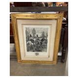 Antique military picture