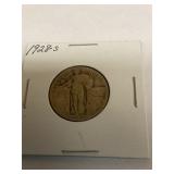 1928-S Standing Liberty Silver Quarter