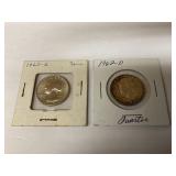 1962-D Silver Quarters