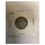 1930 Standing Liberty Silver Quarter
