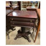 Antique side table w/ drawers 21ï¿½ Lx 15ï¿½ W x 29ï¿½ T