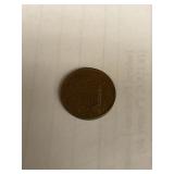 1865 2 cent Coin