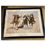 Aiding a Comrade framed print 15ï¿½ x 13ï¿½