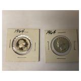 1964 Silver Quarters
