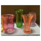 Assorted vases