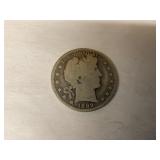 1899 Barber Silver Half Dollar