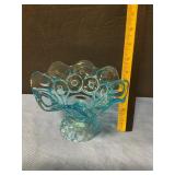 Moon and star pedestal compote  dish