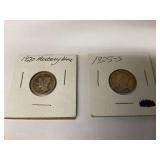 1920 & 1925-S Mercury Silver Dimes