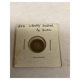 1856 Liberty seated 1/2 Dime