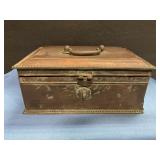 Vintage Brass Betel Nut Box