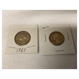 1961 Silver Quarters