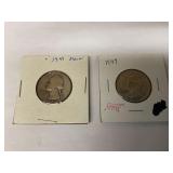 1949 Silver Quarters