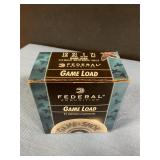 Federal 12 gauge 7 1/2 shot 25 rds.