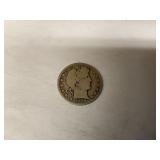 1909 Barber Silver Half Dollar