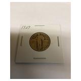 1929 Standing Liberty Silver Quarter
