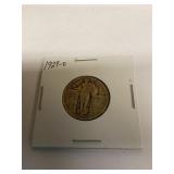 1929-D Standing Liberty Silver Quarter