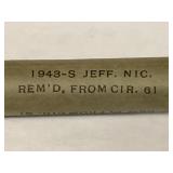 1943-S roll of nickels