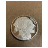 Silver One Troy Ounce Buffalo Round