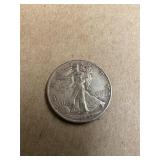 1947-S Walking Liberty Silver Half Dollar