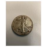 1943 Walking Liberty Silver Half Dollar