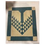 Wall hanging Butcher Block Quilt Pattern