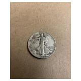 1941-S Walking Liberty Silver Half Dollar