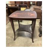 Wooden side table 24ï¿½ x 24ï¿½ x 28ï¿½