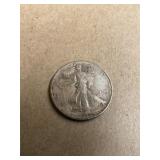 1944-D Walking Liberty Silver Half Dollar