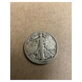 1940 Walking Liberty Silver Half Dollar