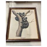 Guy Coheleach ï¿½ Black Bear Cubsï¿½ Print 17ï¿½ x 22ï¿½