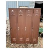 Metal floor  Lockers 60ï¿½ x 48ï¿½ x 12ï¿½