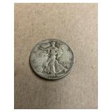 1936 Walking Liberty Silver Half Dollar
