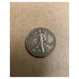1944-S Walking Liberty Silver Half Dollar