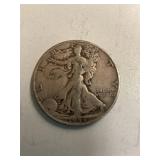 1944-S Walking Liberty Silver Half Dollar