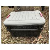 Rubbermaid Storage Box/ Pull behind water floats