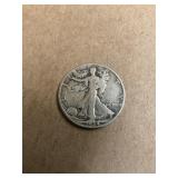 1934-S Walking Liberty Silver Half Dollar