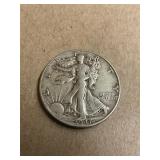 1947  Walking Liberty Silver Half Dollar