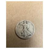 1929-S Walking Liberty Silver Half Dollar
