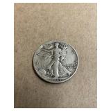 1943 Walking Liberty Silver Half Dollar