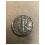 1934-D Walking Liberty Silver Half Dollar