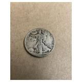 1936 Walking Liberty Silver Half Dollar
