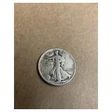 1943 Walking Liberty Silver Half Dollar