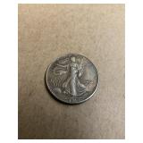 1919 Walking Liberty Silver Half Dollar