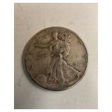 1945 Walking Liberty Silver Half Dollar