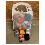 Yarn & crochet rolls for crafting