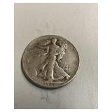 1937-D  Walking Liberty Silver Half Dollar