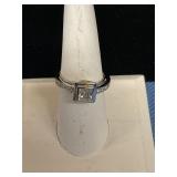 Sterling silver ring size 8