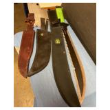A-Hunter Fixed blade machete knife