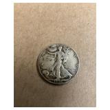 1936-S Walking Liberty Silver Half Dollar